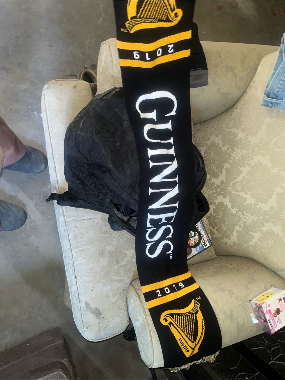 Guinness 2019 :EST 1759 scarf . Has 1% spandex for the perfect amount of stretch